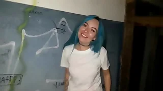 ADULT Victorian PUSSY SUCKS IN AN ABANDONED TOWER